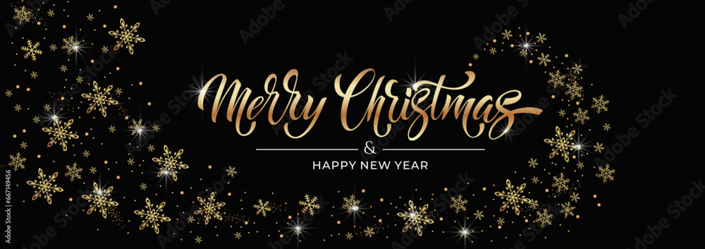 Merry Christmas lettering