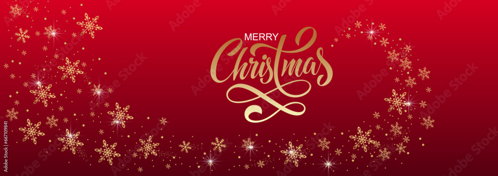 Merry Christmas Леттеринг