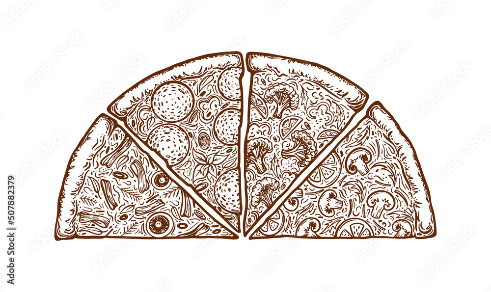 pizza illustration