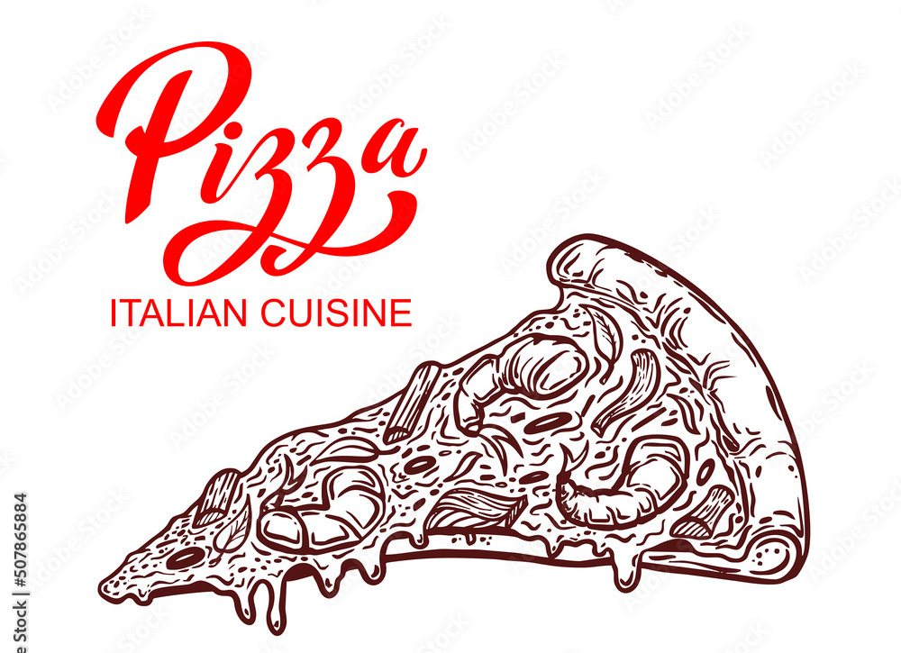 pizza illustration