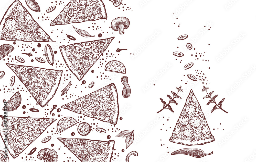 pizza illustration