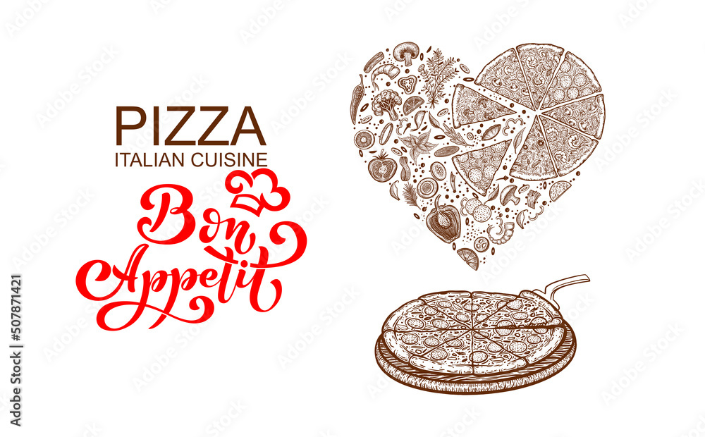 pizza illustration