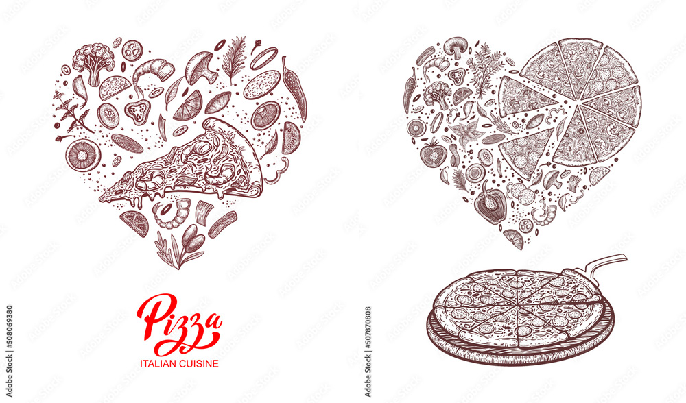 pizza illustration