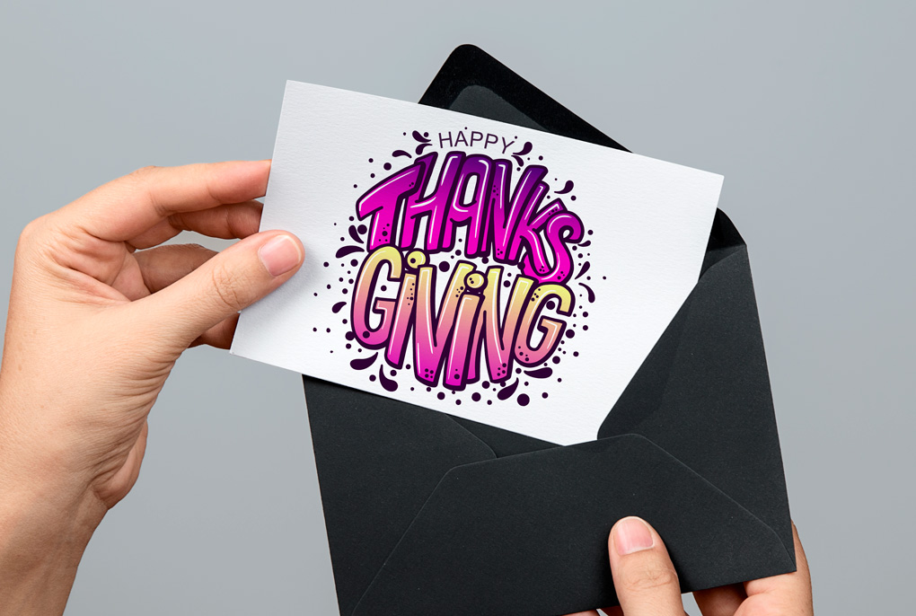 Thanksgiving Day леттеринг