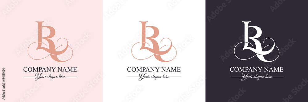 LR monogram logo