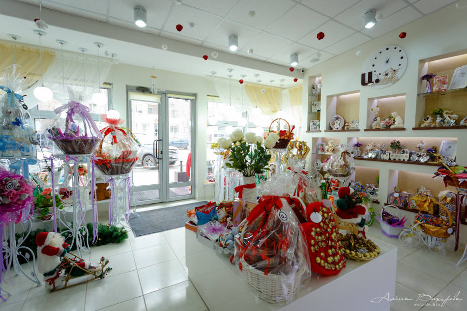 Интерьерная съёмка салона Цветочка. Фотограф Вихарева Алёна