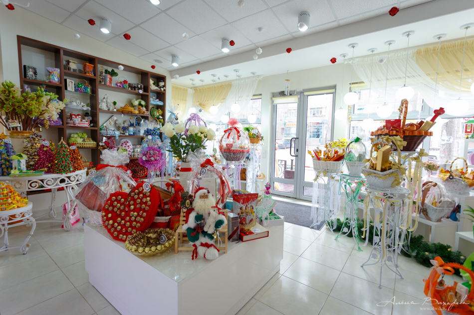 Интерьерная съёмка салона Цветочка. Фотограф Вихарева Алёна