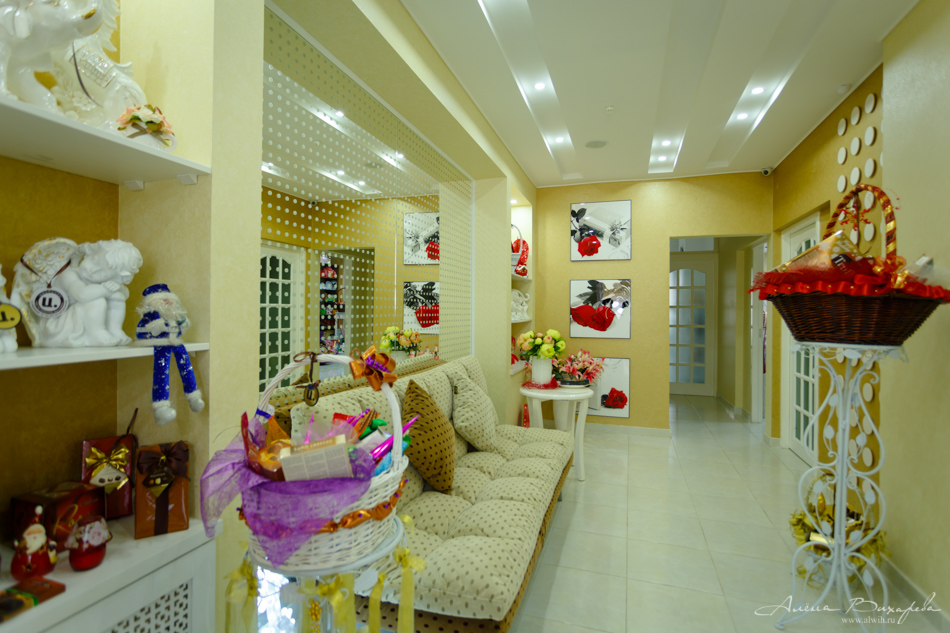 Интерьерная съёмка салона Цветочка. Фотограф Вихарева Алёна