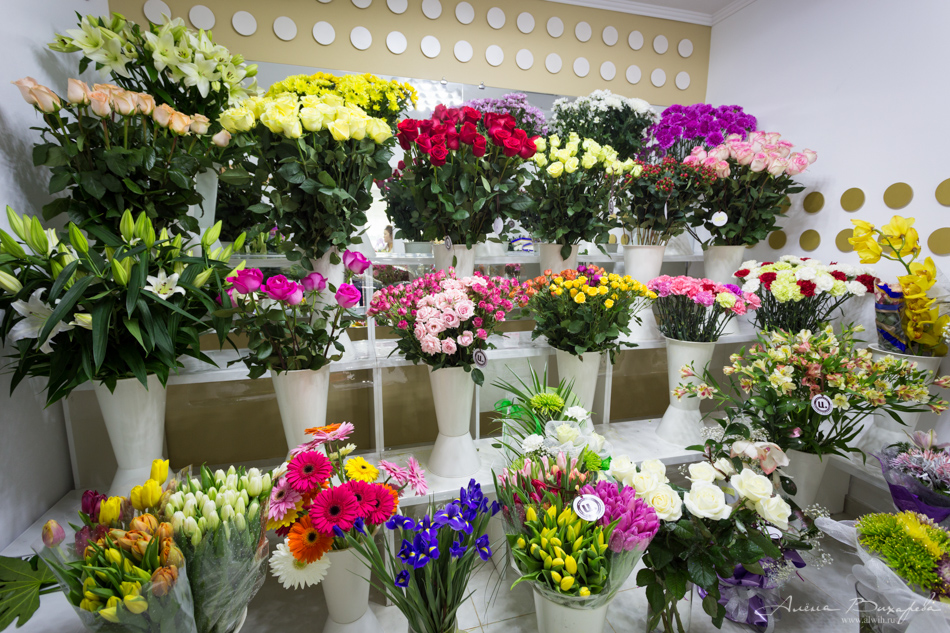 Интерьерная съёмка салона Цветочка. Фотограф Вихарева Алёна.