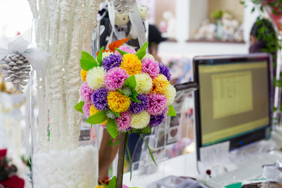 Интерьерная съёмка салона Цветочка. Фотограф Вихарева Алёна