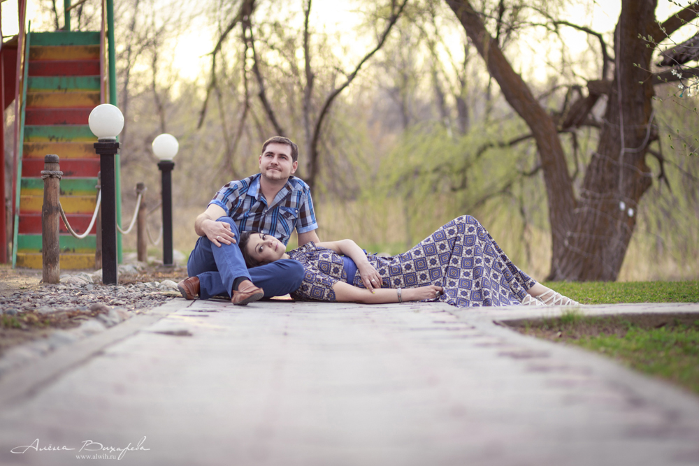 Предсвадебная фотосессия Love Story Сергей и Зоя. Один прекрасный день. Г.Бишкек. Фотограф Вихарева Алена.