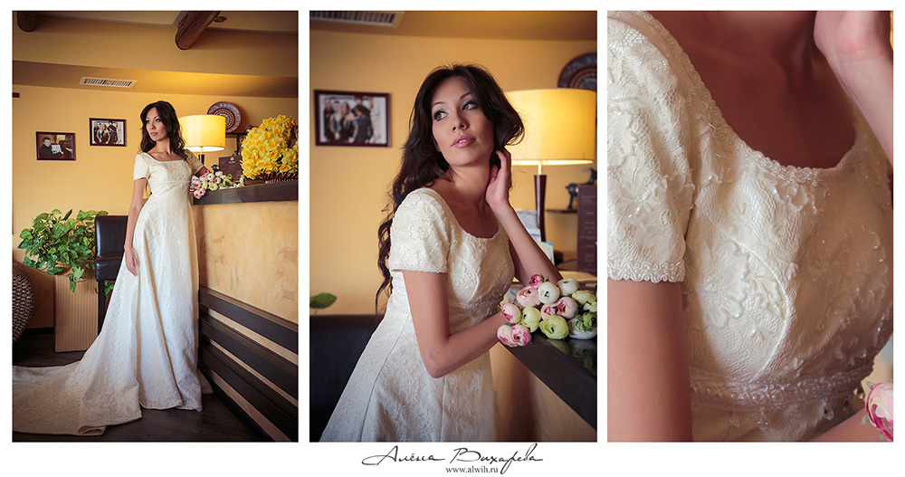 Фотосессия свадебных платьев