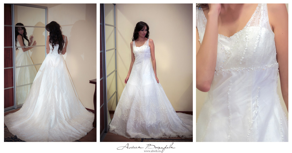 Фотосессия свадебных платьев