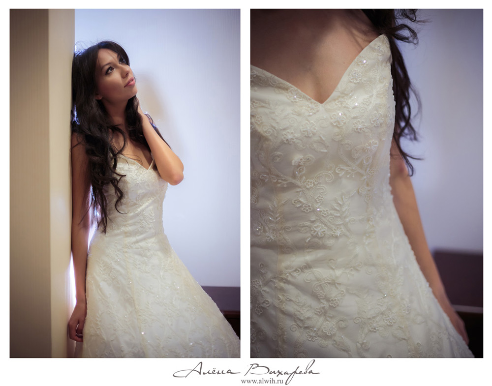 Фотосессия свадебных платьев