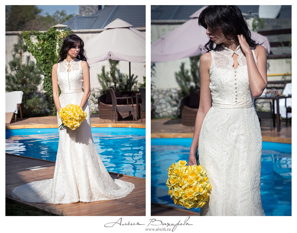 Фотосессия свадебных платьев