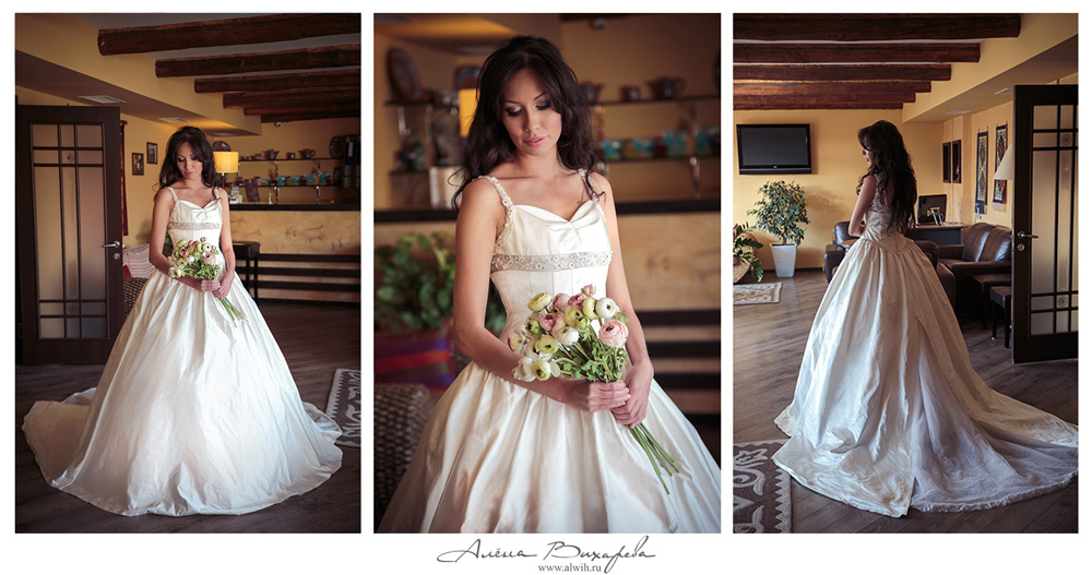 Фотосессия свадебных платьев