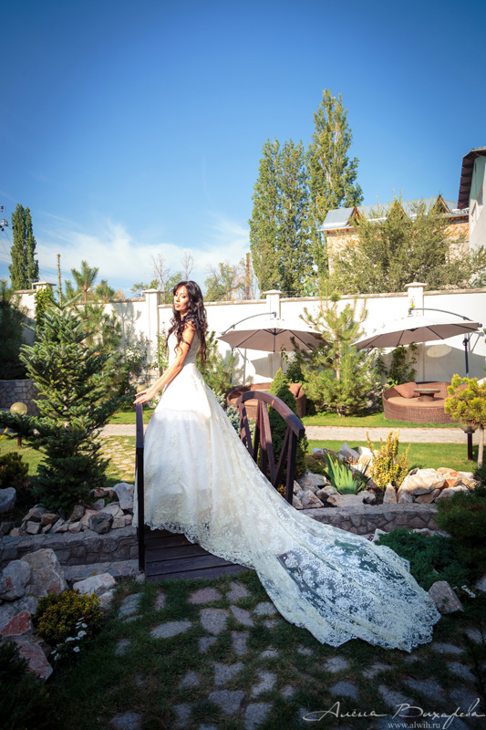 фотосессия свадебных платьев