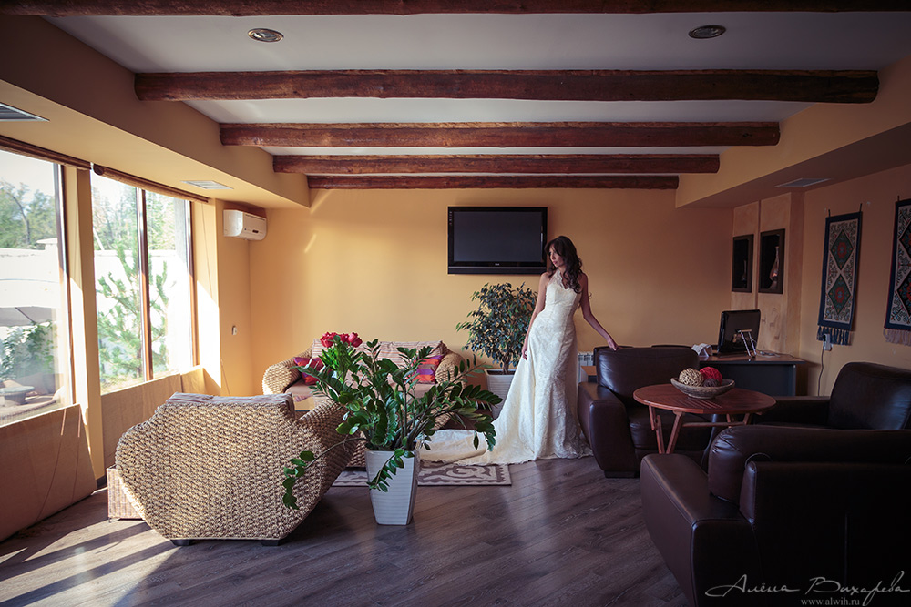 фотосессия свадебных платьев