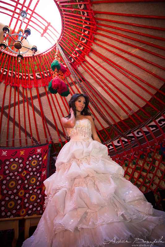 фотосессия свадебных платьев