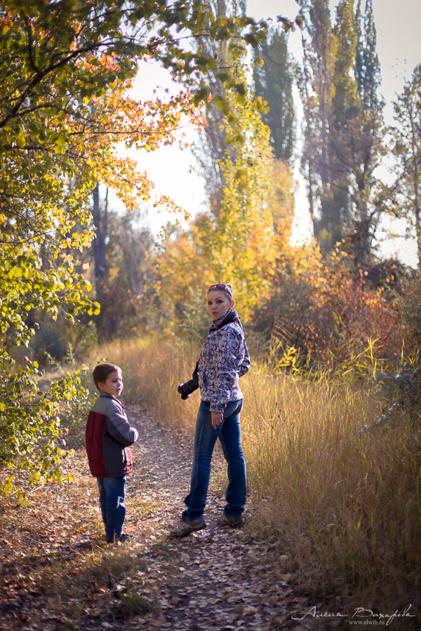 Семейная фотосессия на природе