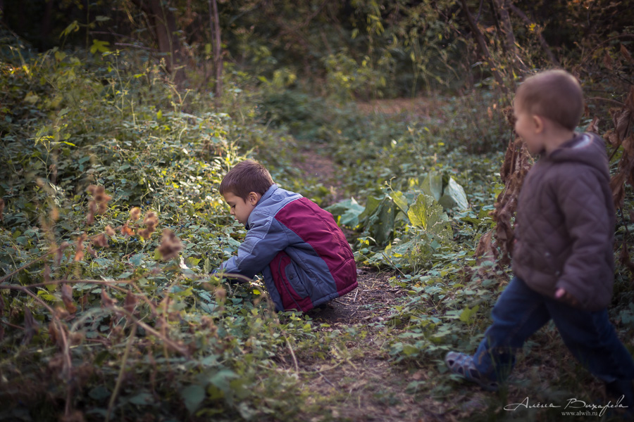 Семейная фотосессия на природе