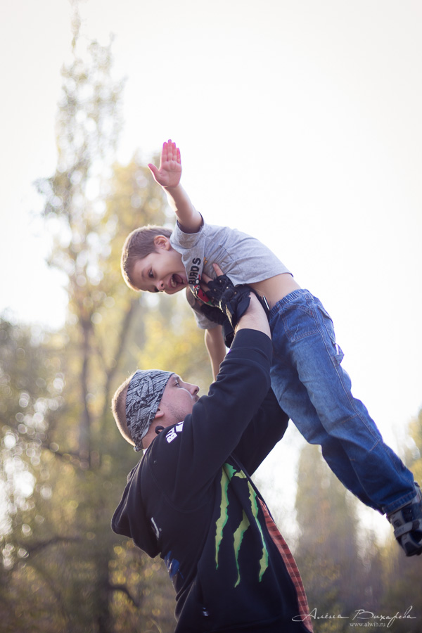 Семейная фотосессия на природе