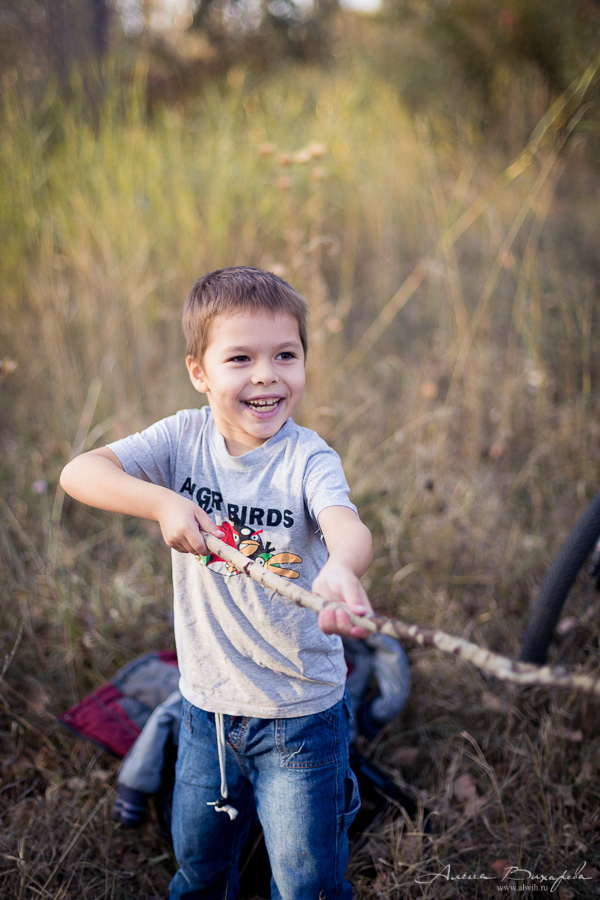 Семейная фотосессия на природе