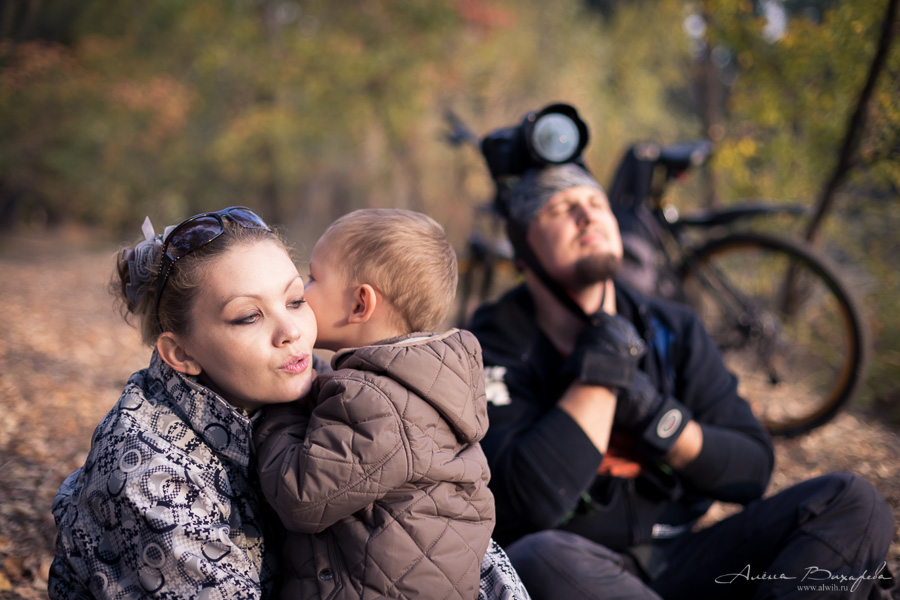 Семейная фотосессия на природе