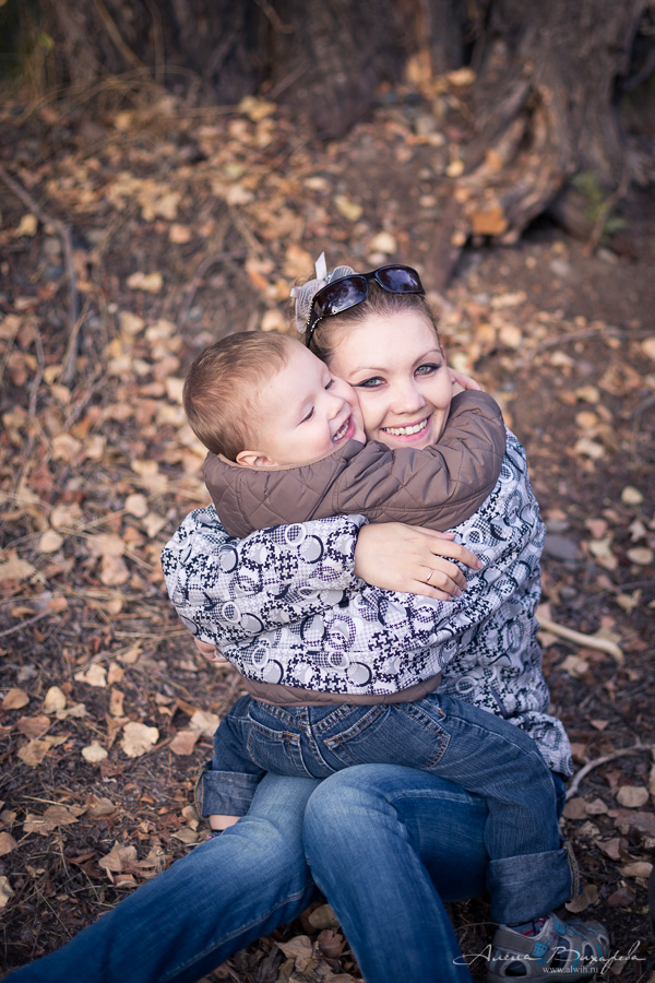 Семейная фотосессия на природе