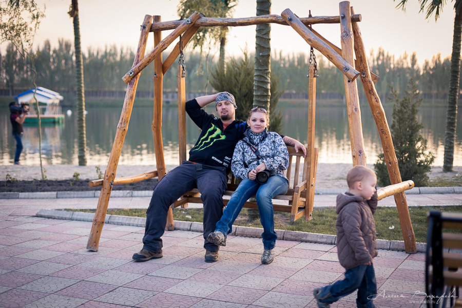 Семейная фотосессия на природе