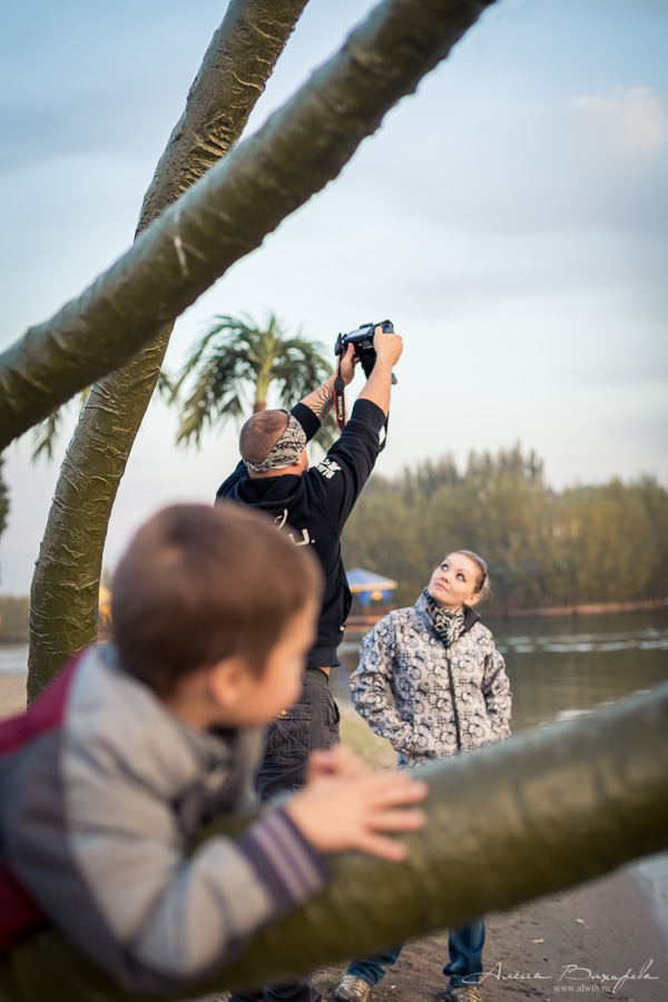 Семейная фотосессия на природе