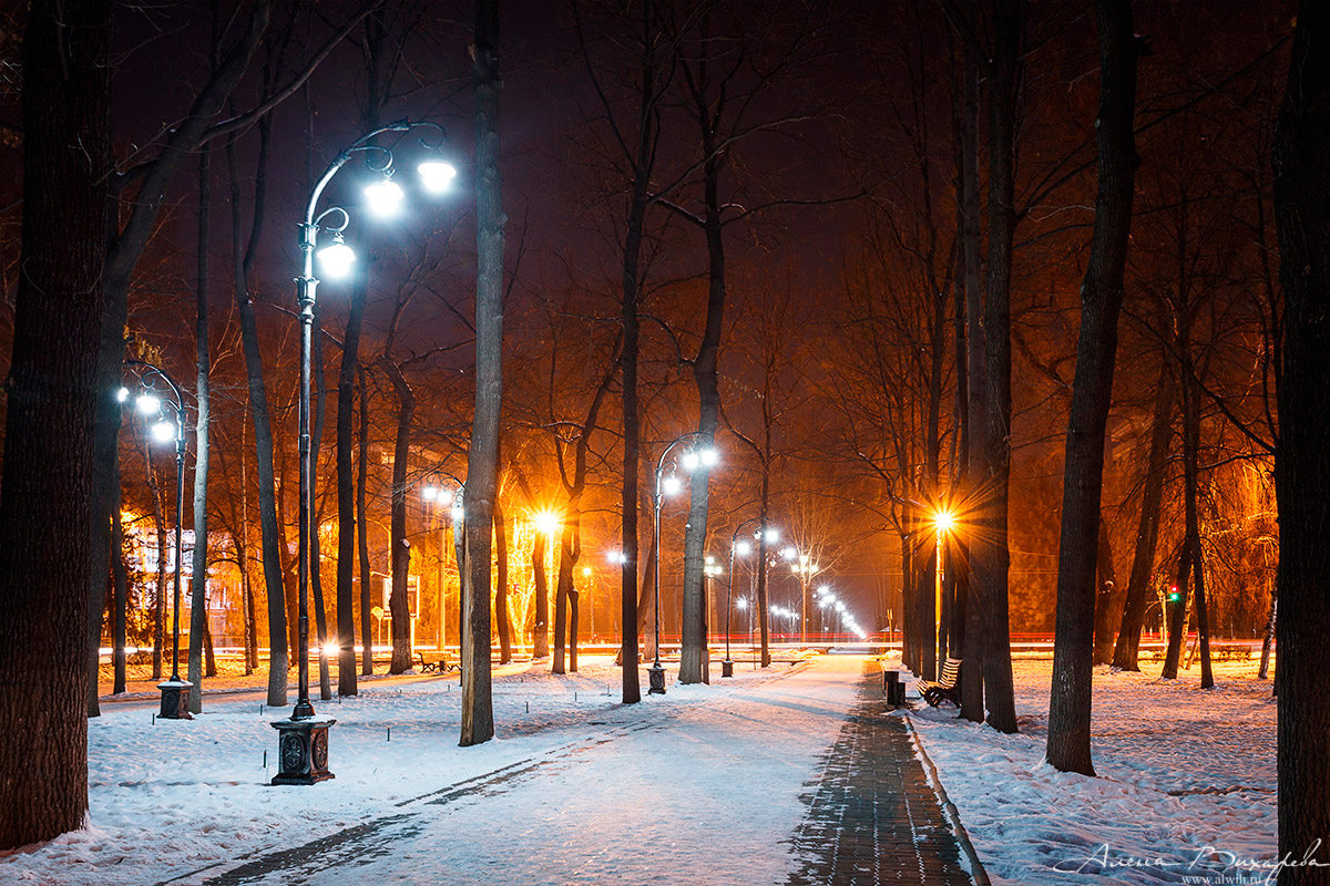 Ночной Бишкек