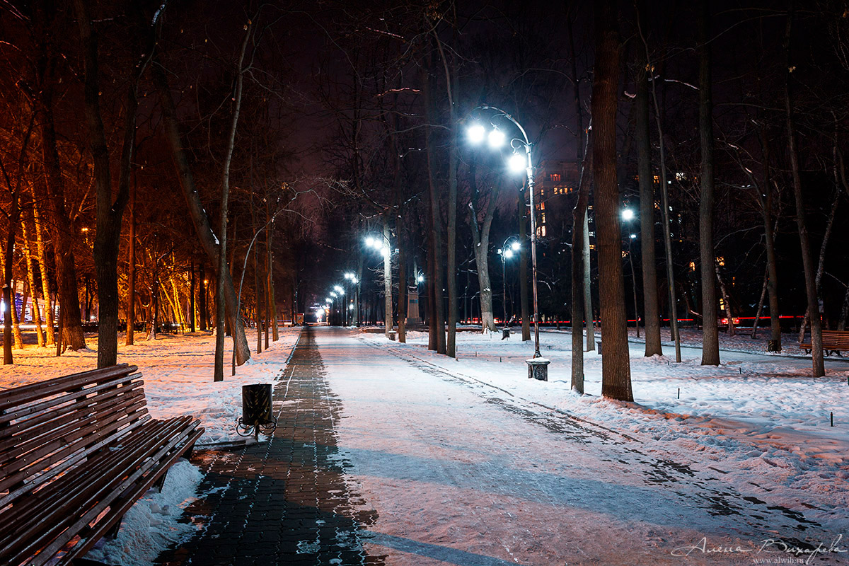 Ночной Бишкек