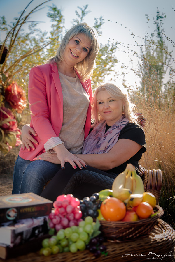 Осенняя фотосессия на природе