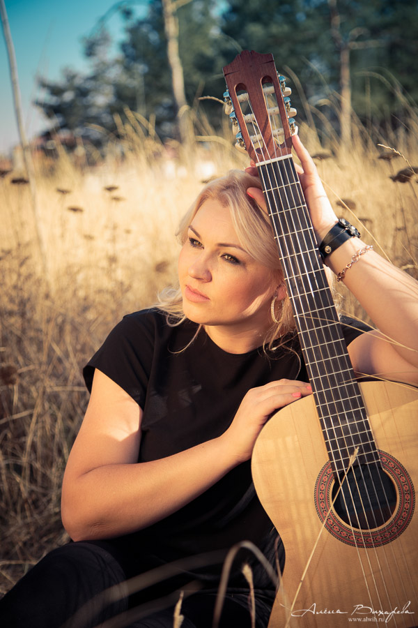 Осенняя фотосессия на природе