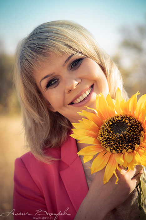 Осенняя фотосессия на природе