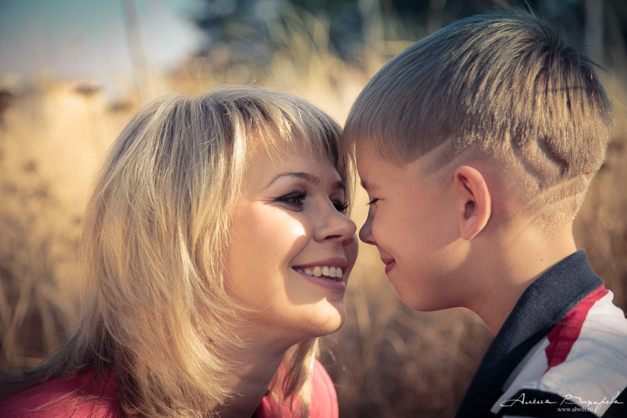 Осенняя фотосессия на природе