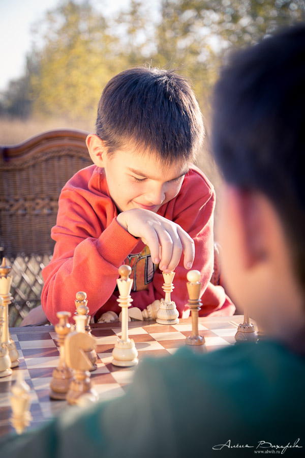 Осенняя фотосессия на природе