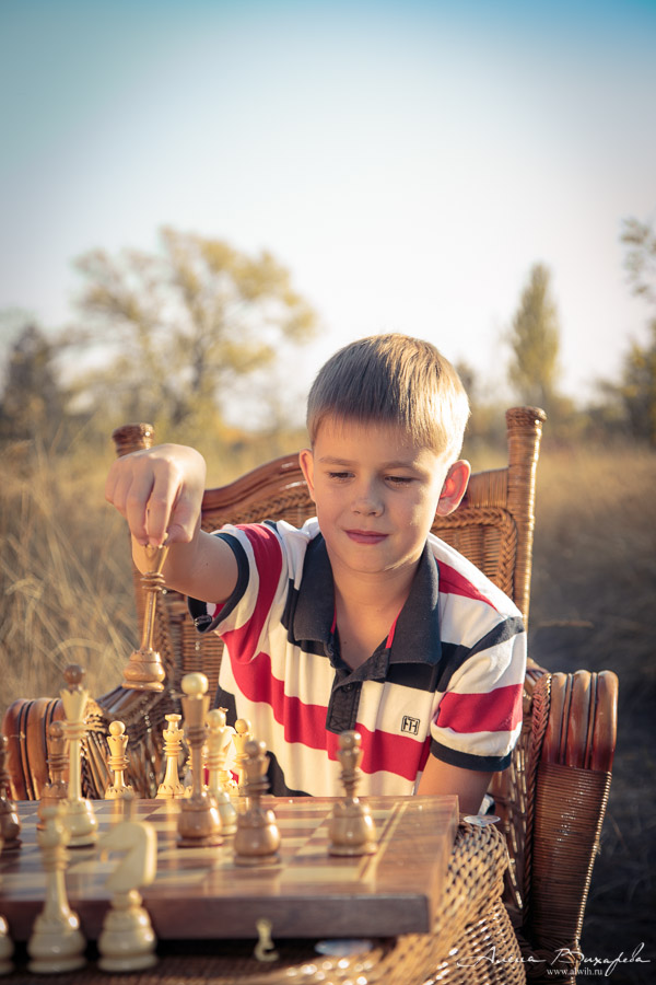 Осенняя фотосессия на природе