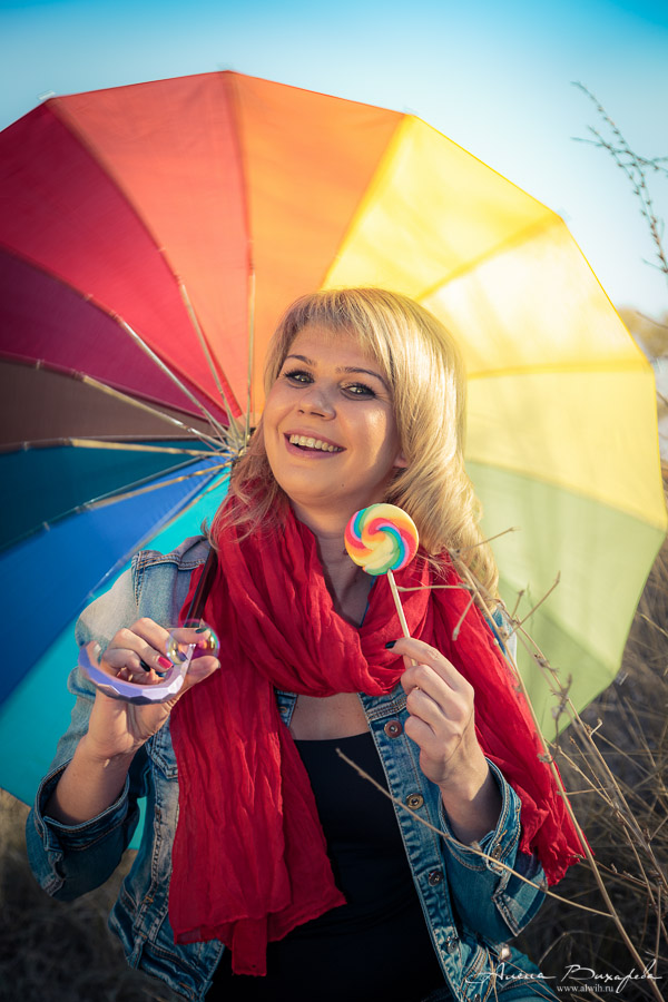 Осенняя фотосессия на природе