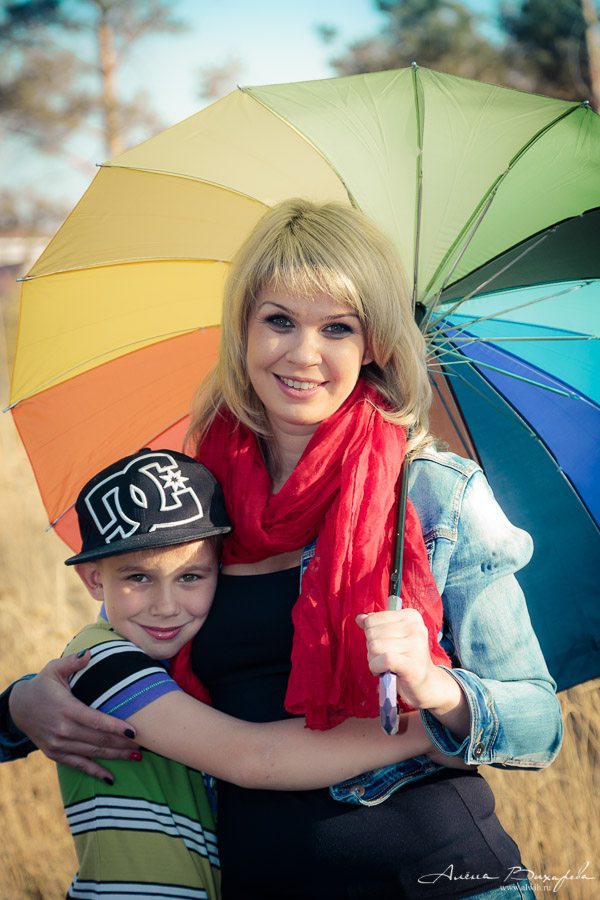 Осенняя фотосессия на природе