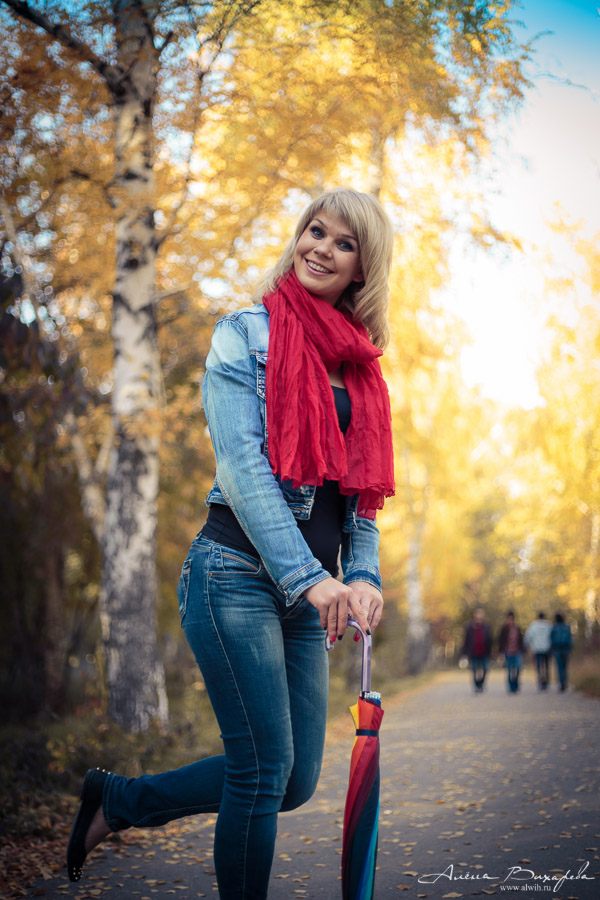 Осенняя фотосессия на природе