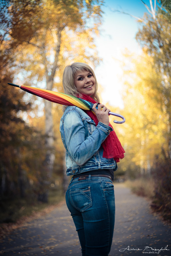 Осенняя фотосессия на природе