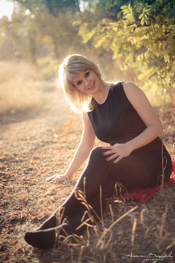 Осенняя фотосессия на природе