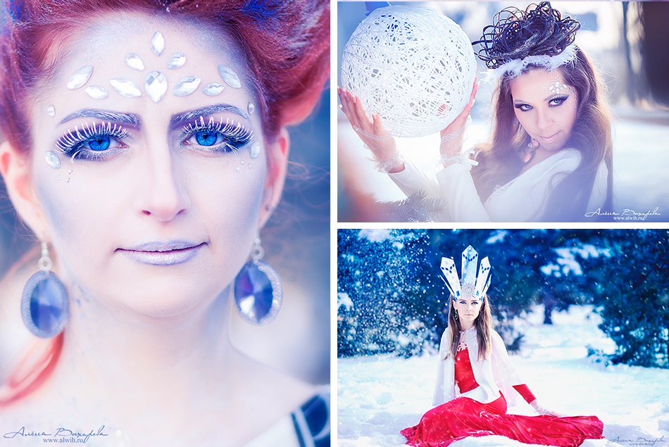 Фотопроект снежная королева. Фотограф Вихарева Алена