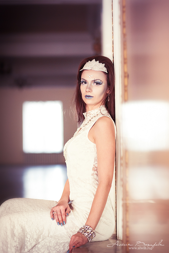 Фотопроект снежная королева. Фотограф Вихарева Алена