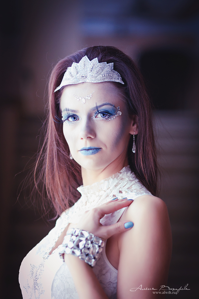 Фотопроект снежная королева. Фотограф Вихарева Алена