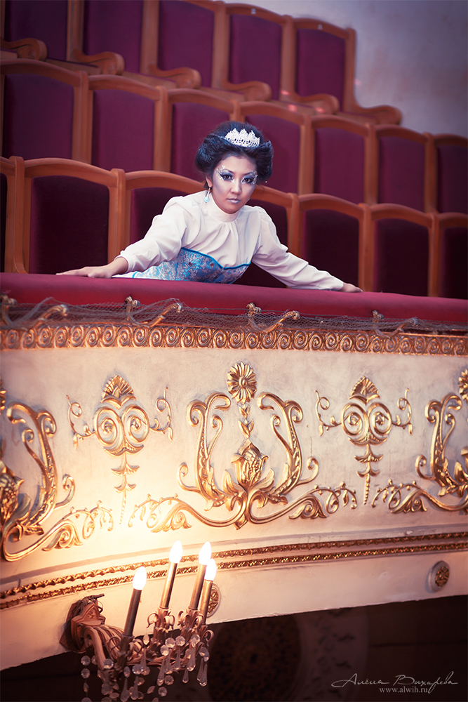 Фотопроект снежная королева. Фотограф Вихарева Алена