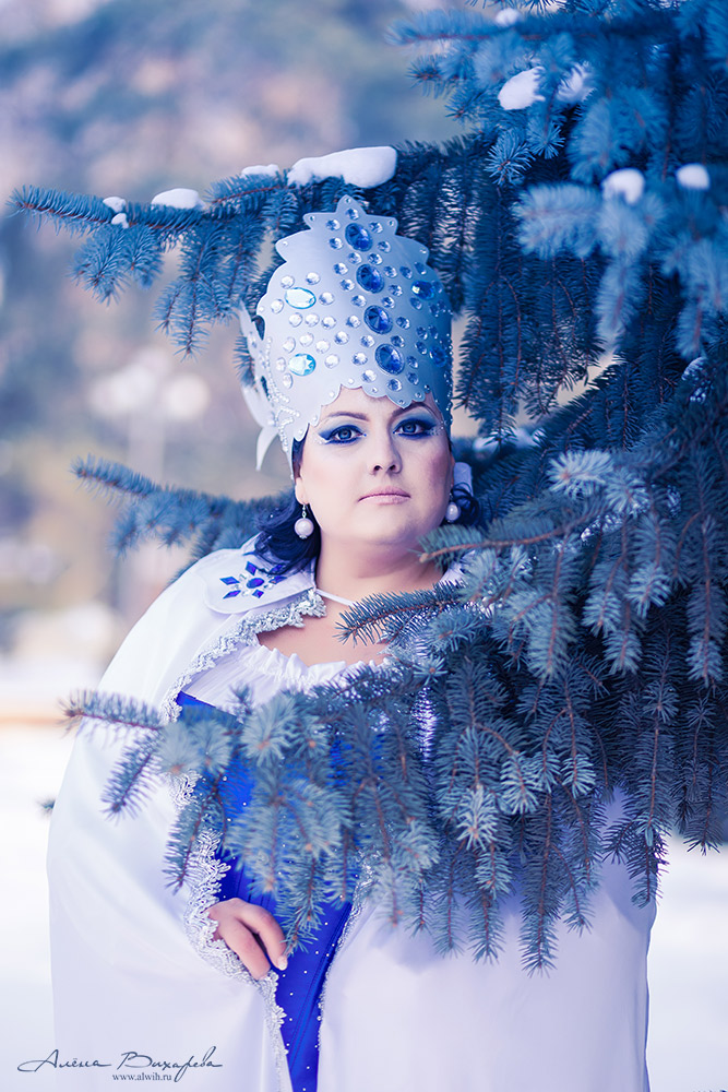 Фотопроект снежная королева. Фотограф Вихарева Алена