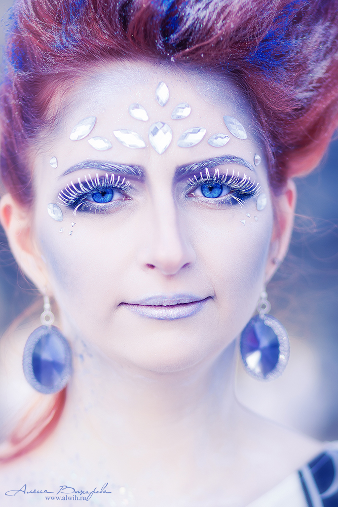 Фотопроект снежная королева. Фотограф Вихарева Алена